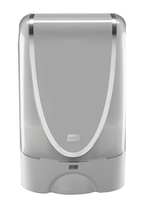 Automatic soap dispenser chrome white DEB touchfree