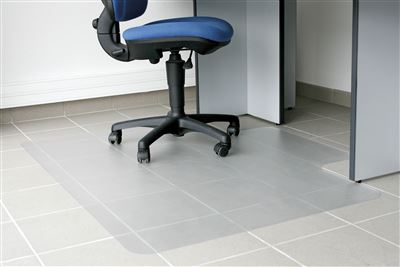 office floor protection mat 90x120 2 mm smooth