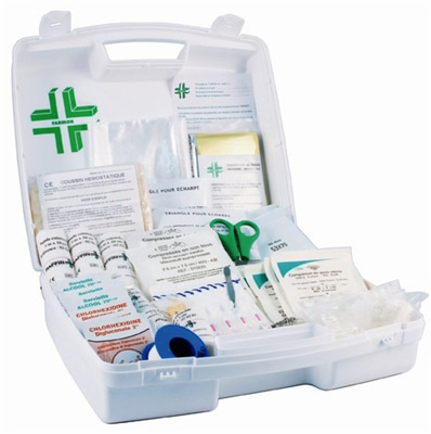 First aid kit medical professions work