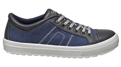 Safety sneaker Vance mixed marine canvas S1P SRC