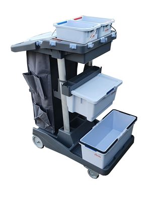 Vileda cleaning sales trolley