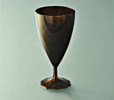 Disposable glass crystal wine chocolate 15 cl