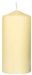 Duni champagne round candles 100 x 50 mm