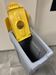 Slim Jim recycling bin yellow