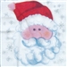 Santa Claus paper Christmas napkin 33 x 33 cm