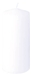 Duni 35 hour white round candles