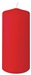 Red cylindrical candles 130X60 mm Duni