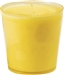 Solid Yellow Duni candle refill package or linea 12