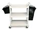 Rubbermaid open white carriage XTRA