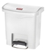 Garbage Rubbermaid Slim Jim 15L White