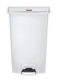 Waste bin Slim Jim Rubbermaid 68 L white