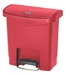 Garbage Rubbermaid Slim Jim 15L red