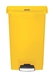 Garbage Rubbermaid Slim Jim 50L yellow