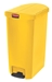 Garbage Rubbermaid Slim Jim L 68 narrow yellow