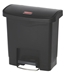 Garbage Rubbermaid Slim Jim 15L Black