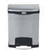 Garbage Rubbermaid Slim Jim 30L gray and black