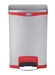 Garbage Rubbermaid Slim Jim 50L gray and red