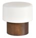 Sister bamboo LED candle holder