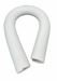 Flexible SC CARAÏBE white L=450mm dia ext=40mm
