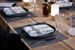 Dunicel organic black placemat 30x40