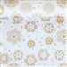 Christmas tablecloth roll crystals gold 1,20x25m