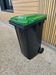 240L green 2-wheeled rubbish container