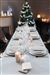 Christmas tablecloth silver roll 1,20x5 m