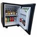 30L hotel minibar with solid black door