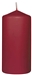 Burgundy cylindrical candles 100X50 mm Duni