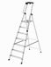 xstep professional aluminum stepladder 7 steps