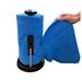 Floor-standing dispenser for microfiber rolls