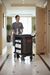 Compact hotel floor trolley