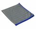Carbon microfibre cloth 40x50cm grey/blue