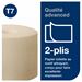  Tork T7 Compact Toilet Paper 820 sheets Natural Pack of 24