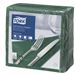 Tork fir green paper napkin 39x39 3 ply package of 1200