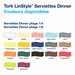 Tork Linstyle dinner white napkin les 600