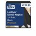 Tork Linstyle black dinner napkins, set of 700