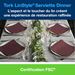 Non woven towel Tork Linstyle dinner burgundy 50
