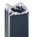 60L Solstice Signature black recycling bin