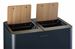Venus Signature Anthracite Recycling Bin 2x40L