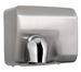 Automatic electric hand dryer in stainless steel