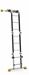 Opti plus pro V2 telescopic articulated ladder