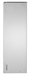 Rossignol wall-mounted trash can 10 L gray