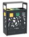 Cybel 3x60L anthracite recycling bin 