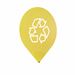 Trinox yellow recyclable bin sign