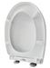 Anti-bacterial silencer toilet seat