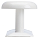 Patere 2 round white head