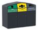 Trirok 3x340L streamlined bin