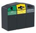 Trirok 3x120L streamlined bin