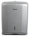 Hand towel dispenser paper 400 sheets gray Lensea